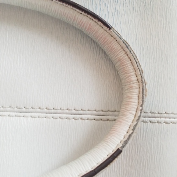 Tignanello White Satchel - Picture 6 of 8